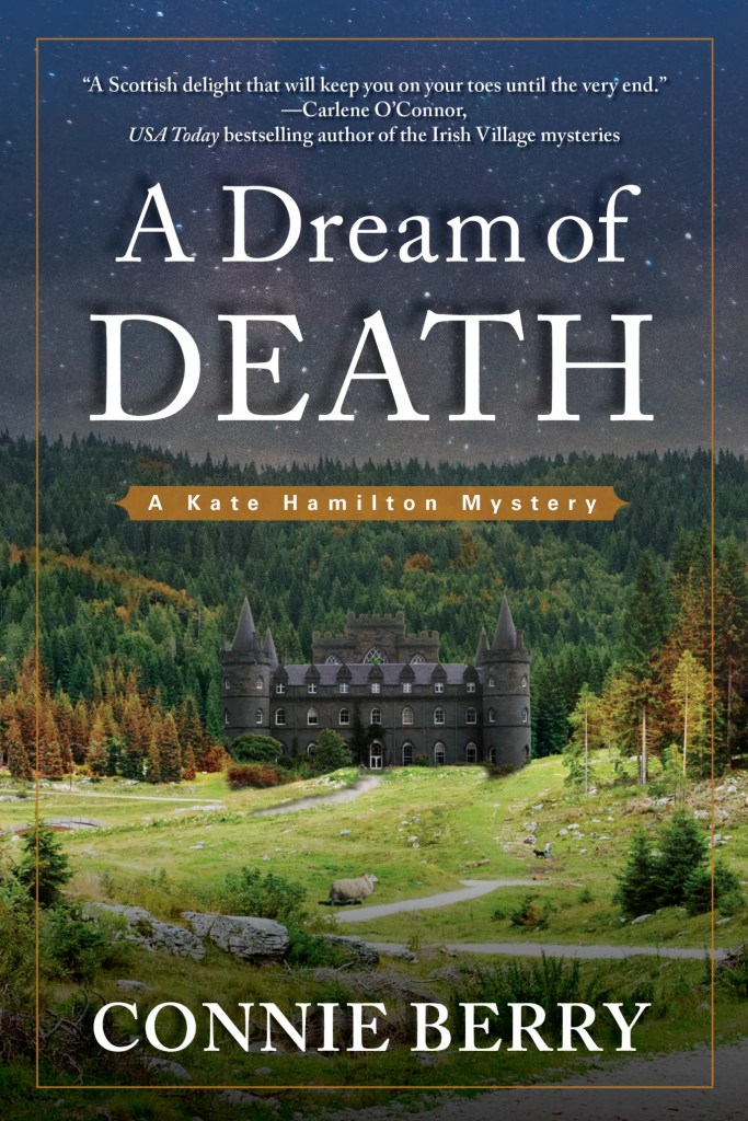 Cover of Dream of Death, Berry's first Kate Hamilton book